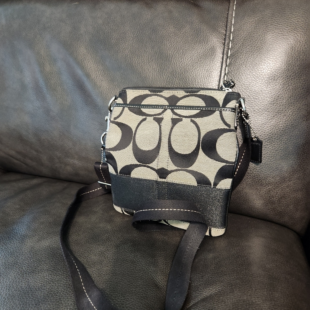 Black Coach Crossbody Bag